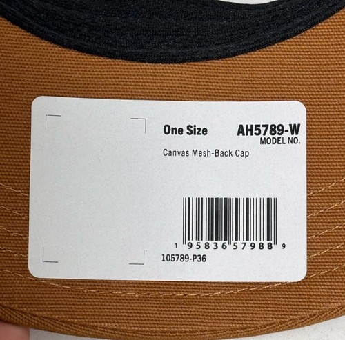 Carhartt Women Canvas Mesh-Back trucker Cap pink camel NWT - Picture 10 of 13