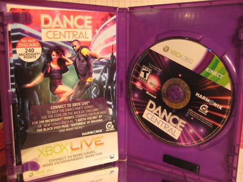 Dance Central Xbox 360 2010 Kinect Motion Game - Picture 3 of 3