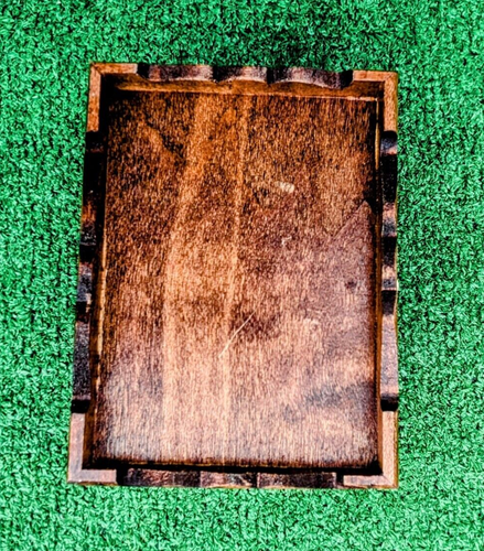 Wooden Trinket Jewelry Storage Box Picture Frame-Top San Francisco Lid+Coasters - Picture 4 of 6