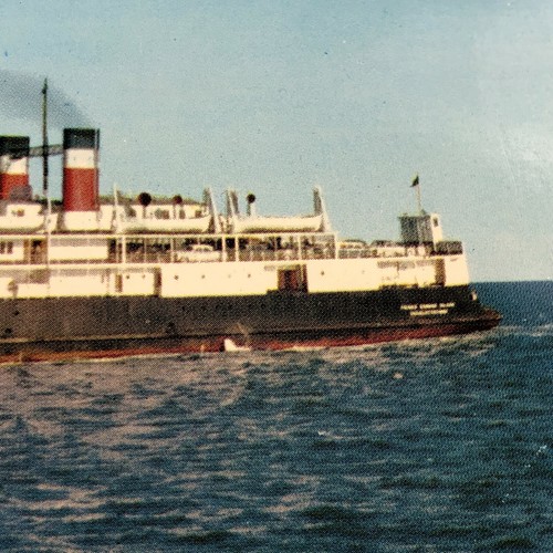 S.S. Prince Edward Island Ferry Boat Vintage Postage Cape Tormentine N.B. Borden - Picture 5 of 11