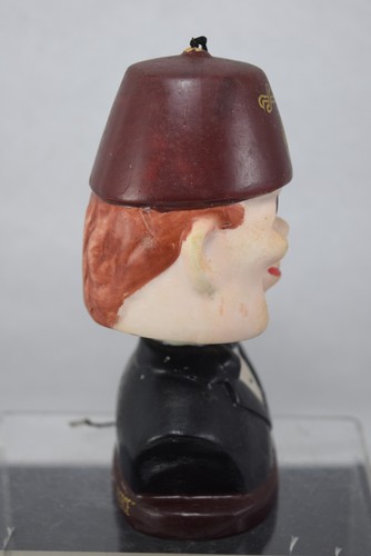 Vintage Ceramic Shriners Bobble Head A.A.O.N.M.S. Original Design By W.F. Pierce - Picture 2 of 6