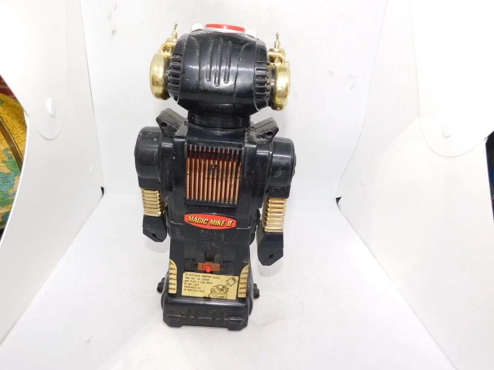 Magic Mike II Black Robot 2 2002 Model-B 1984 Vintage For Parts - Image 3 of 4