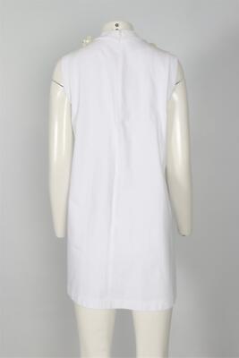 PRADA WHITE 2019 COTTON MINI DRESS IT 38 UK 6 | eBay