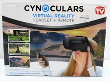 Cynoculars 3D Virtual Reality Headset Wireless Gaming Remote Compatible 