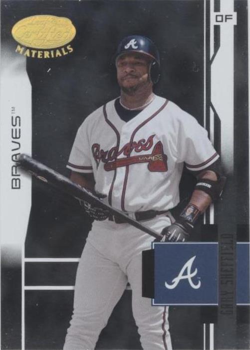2003 Leaf Certified Materials - Gary Sheffield #14 - 1 of 1