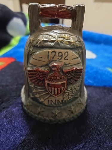 Patriotische Keramik Glocke 1792 Gasthof Adler Figur nummeriert um 7853 - Bild 1 von 6