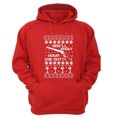 Shoot your eye out xmas story - UGLY CHRISTMAS Sweater Men Women HOODIE - Bild 4 von 9