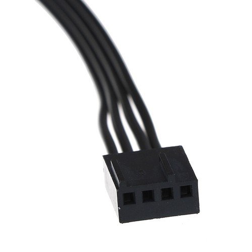 1 To 5 4-Pin PWM CPU Fan HUB Cooling Splitter Adapter Braided Power Cabl.l8 G❤Y - Picture 7 of 9