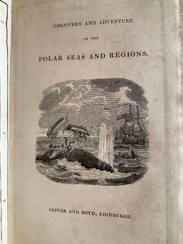 1830 Erstausgabe Entdeckung der Polarmeere * Walfischerei * Nordostpassage * KARTE - Bild 3 von 11