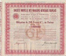 🇫🇷 🇫🇷 🇫🇷    O37  -  STE NOUVELLE DES MAGASINS GENERAUX FRANCAIS