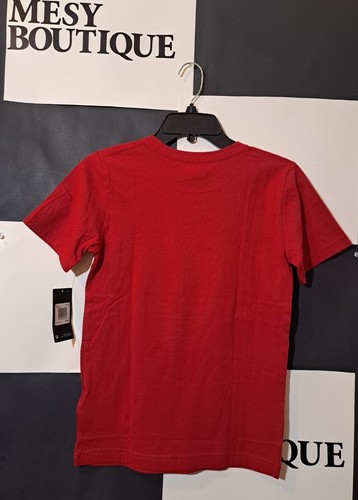 Jordan Boys Essentials T-Shirt Grade School Red Size:M (10-12) - Picture 6 of 6