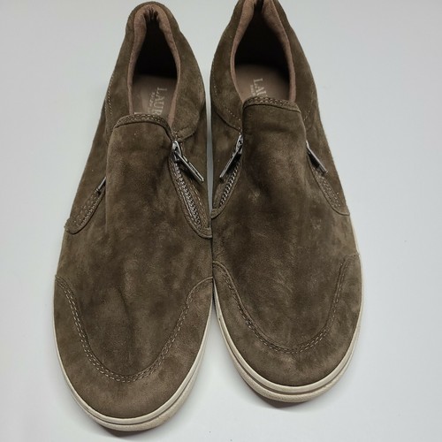 Ralph Lauren Shoes Jeorgia BRN Suede Leather Slip On Women’s 11 B Loafers 13297 - Picture 7 of 7