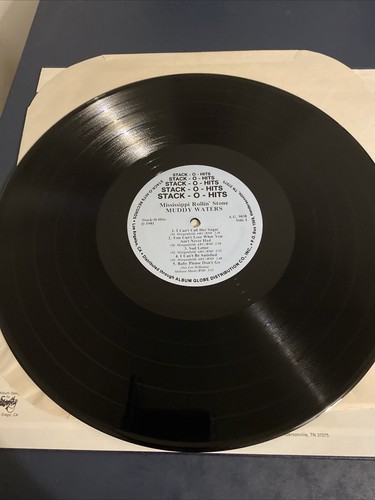 Muddy Waters Mississippi Rollin' Stone LP Album Stack-o-hits Rare Record Vinyl - Picture 4 of 4