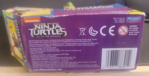 Teenage Mutant Ninja Turtle TMNT Out of the Shadows Leonardo Battle Sound MIP - Picture 10 of 11