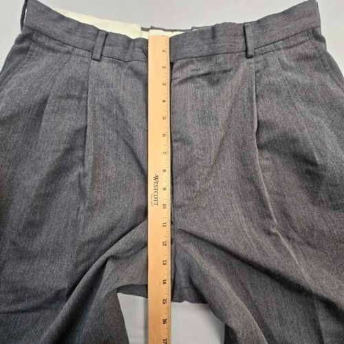 Chaps Ralph Lauren Pants Mens 36 Gray Khakis Dress Casual Slacks Stylish - Picture 5 of 7