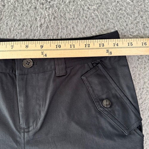 Lauren Ralph Lauren Pants Women's 2 Petite Black Cargo Trousers Straight Leg - Bild 6 von 14