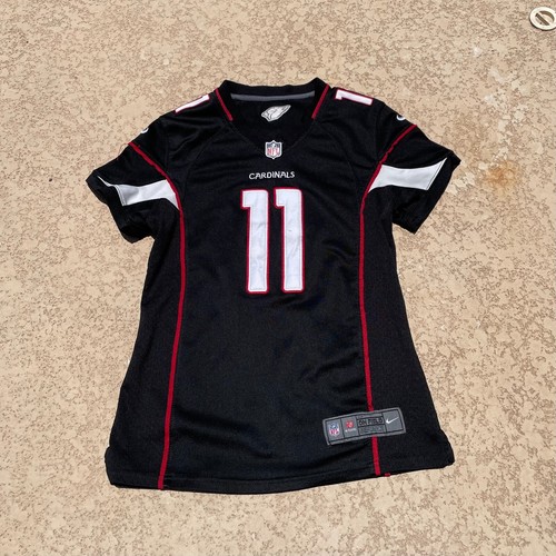 Arizona Cardinals Larry Fitzgerald #11 Nike NFL On Field Stitched Black Jersey - Picture 2 of 5