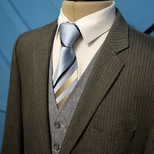 Hugo Boss Sport Coat 44L Gray Wool Blend "THE JAM" Stretch Blazer