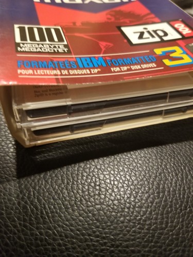 Maxell Zip Disk Paquete de 2 PC 100 MB Megabyte - Imagen 2 de 2