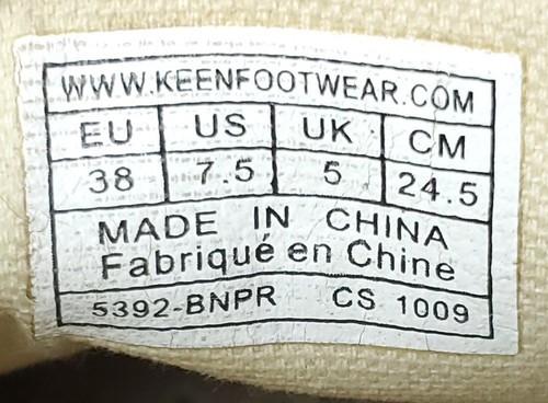 Keen Womens Coronado III 5392-BNPR Tan Casual Shoes Sneakers Size 7.5 - Picture 7 of 7