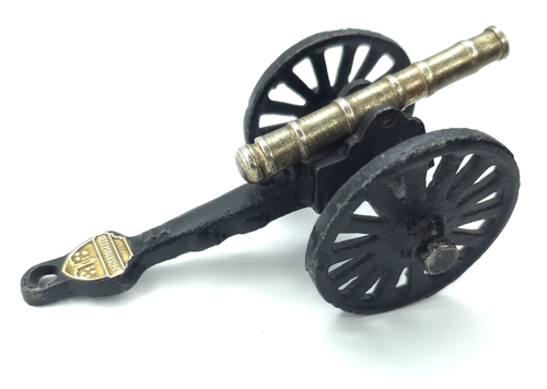 Vintage Bürgerkrieg Gusseisen & Messing Gettysburg Pennsylvania Mini Spielzeug Kanone - Bild 3 von 10