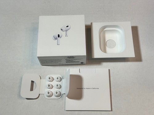 Apple AirPods Pro 2. Generation NUR VERPACKUNG UND ZUBEHÖR ABGEBILDET - Bild 1 von 2