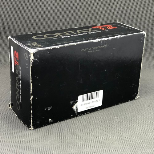Contax - genuine cardboard carton for Contax T2 I. RARE - Picture 5 of 7