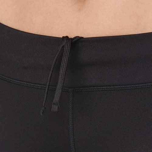 Asics Capri Leggings Small Black Breathable Moisture Wicking Pocket Drawstring - Picture 4 of 19