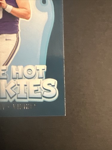 2024 Panini Donruss Vikings J.J. McCarthy White Hot Rookies Insert #WH1 - Foto 9 di 11