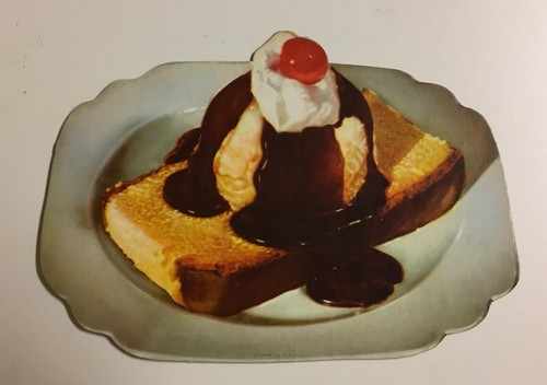 Your Choice - Vintage 1950's Cardboard Litho Die Cut Ice Cream Diner Displays - Picture 4 of 19