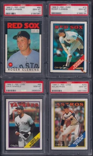 PSA 10 1988 O-pee-chee OPC #250 Nolan Ryan Houston Astros HOF GREAT; 1-CARD ONLY