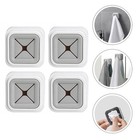 4PCS Home Badezimmer Punch Organizer Wand Hanging Lag Handtuchhalter