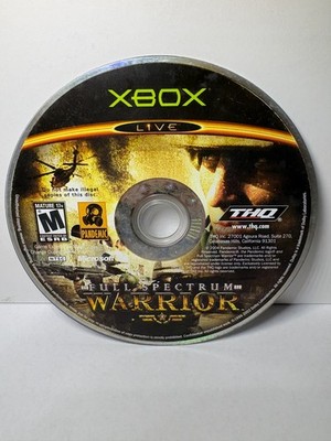 full spectrum warrior xbox Working Disk only (untracked)