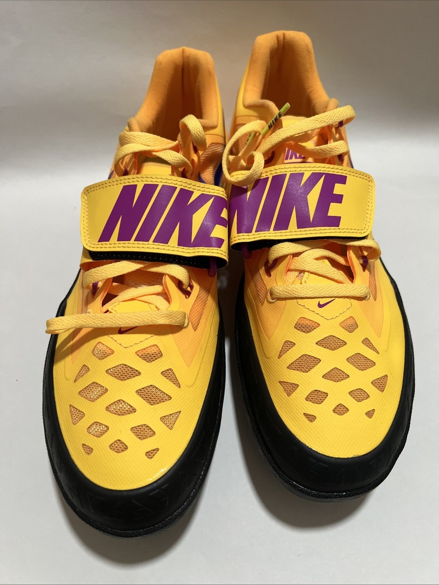 Nike Zoom Rotational 6 Throwing Shoes Citron Pulse Indigo  display picture 2