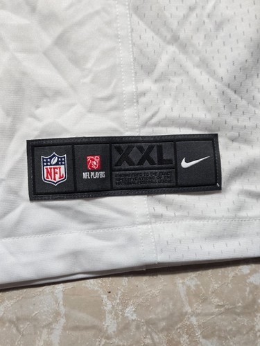 NEW Nike Baltimore Ravens Patrick Queen #6 White NFL Game Jersey Mens 2XL - Picture 4 of 10
