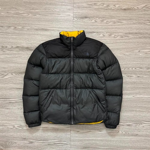 Chaqueta acolchada The North Face Nuptse 700 para hombre 'negro gris asfalto' - talla pequeña - Imagen 1 de 6