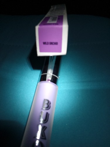BUXOM Lip Plumping Lip Cream in Wild ORCHID NIB .14 fl oz~ Makeup Women New - Picture 2 of 6