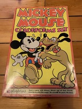 Vintage Mickey Mouse Colorforms Set - new old stock