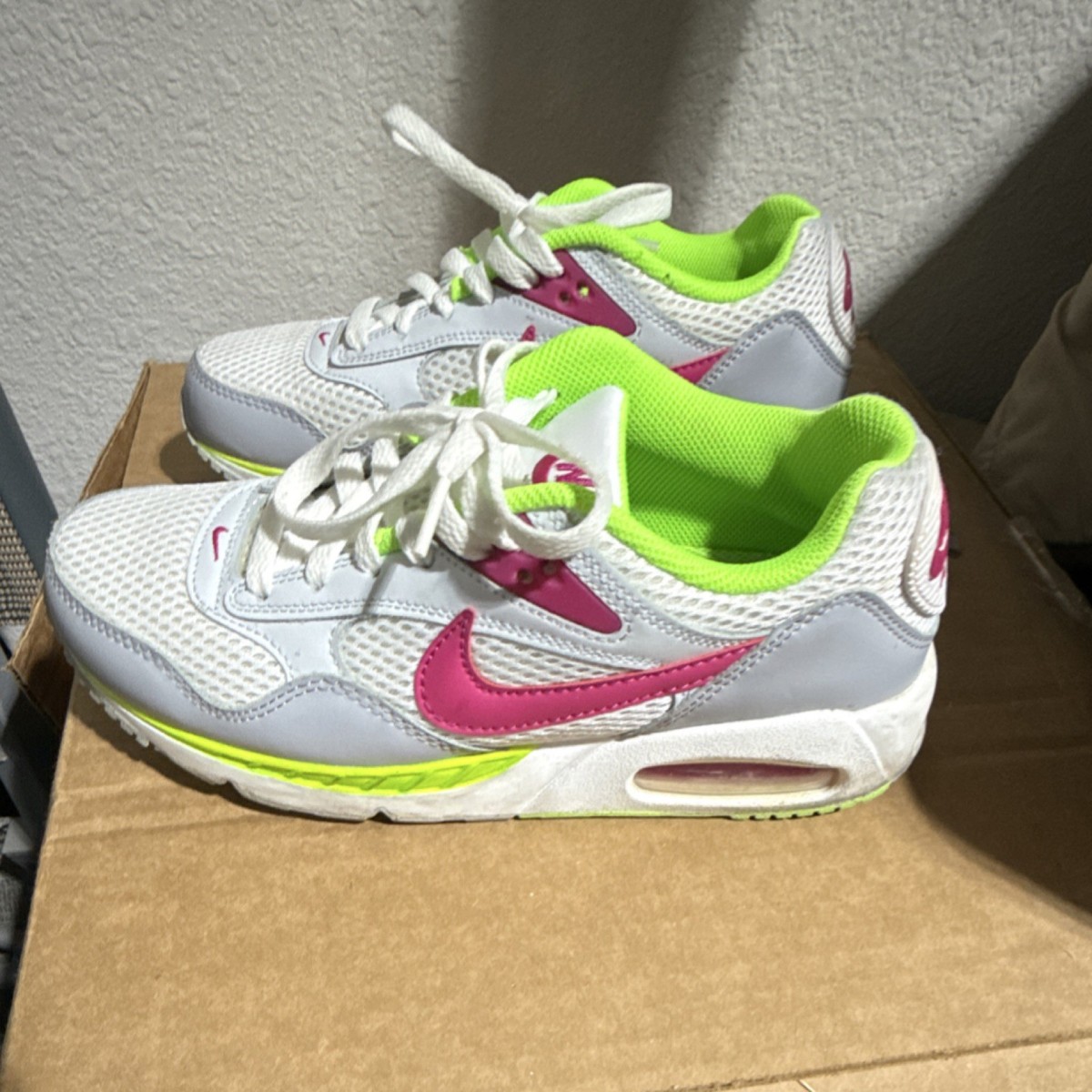 Nike Air Max Correlate White Pink Neon Green 511417-163  display picture 1