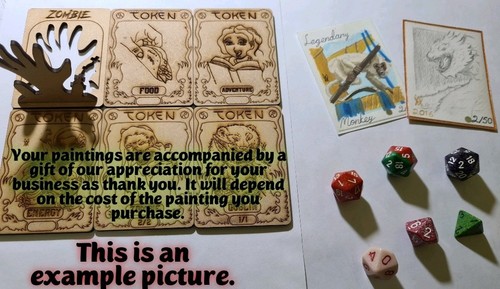 SOL RING ONE RING LOTR LORD RINGS V2 MAGIC ALTERED ART HAND PAINT DEMIAN SOLIS - Picture 10 of 12