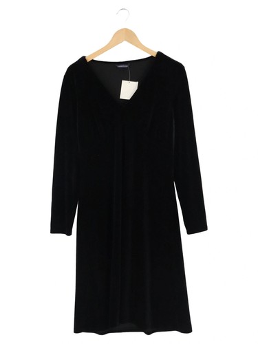 MOSS COPENHAGEN Abito Casual Donna Nero con Rouches (IT 44, EU 40