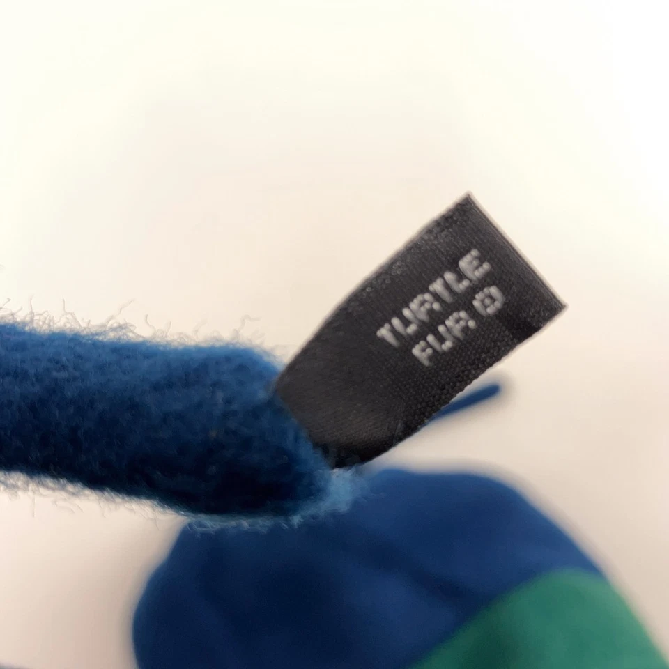 Boné aba orelha inverno lã multicolorido pele de tartaruga vintage tamanho P – M - Imagem 4 de 4