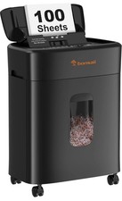 Commercial Paper Shredder Industrial 100 Sheet Micro Cut Heavy Duty Home Office