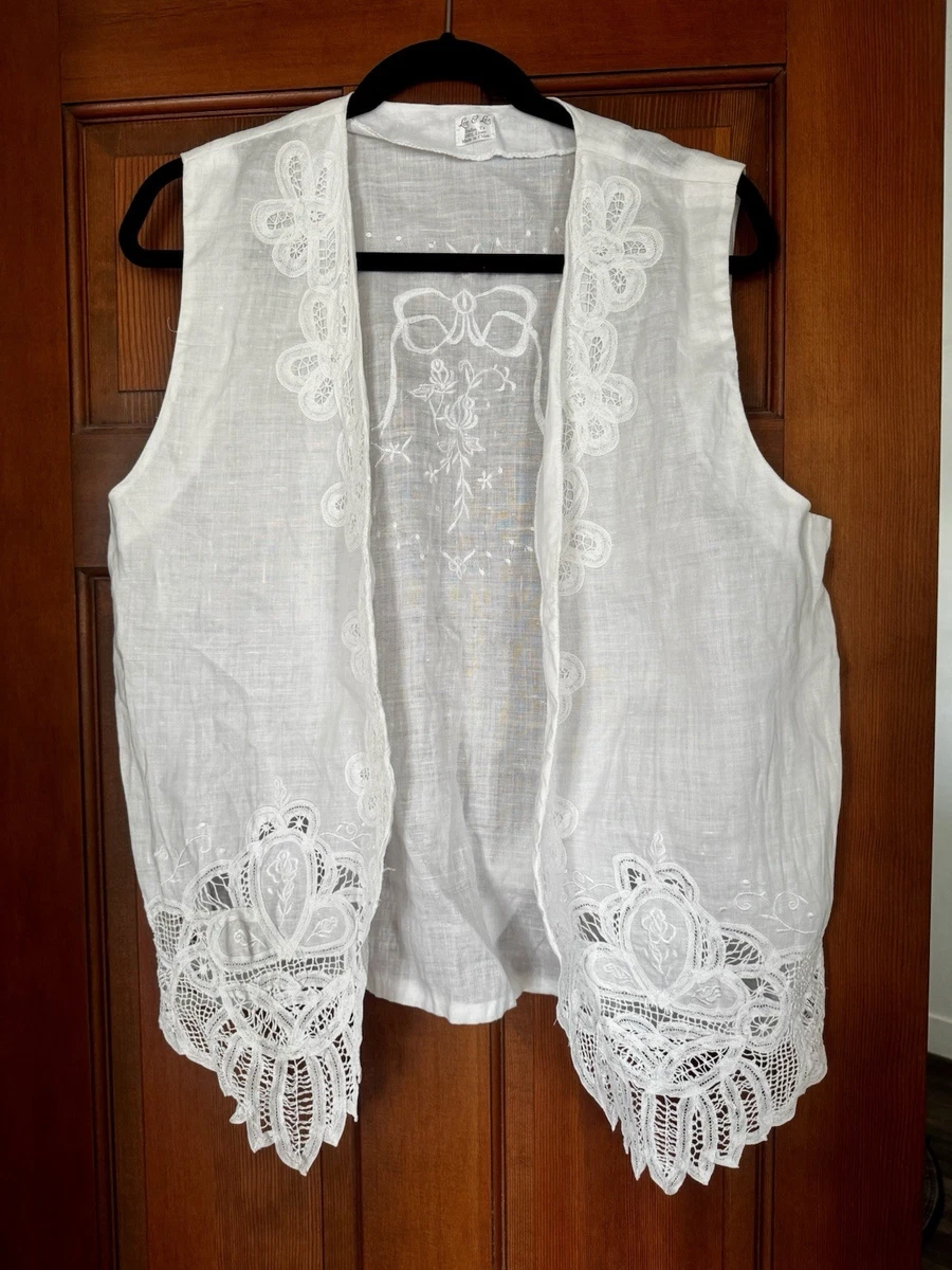Lace Vest Vintage Coats, Jackets & Vests for Women for sale | eBay