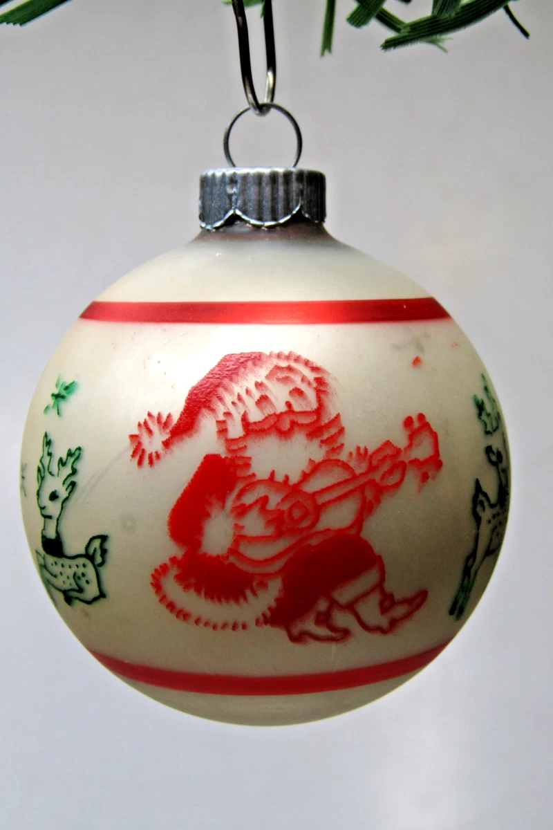 Santa Christmas Collectible Holiday & Seasonal Ornaments 1920-1949