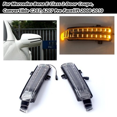 Für Mercedes E-Klasse CLS CLC SL SLK 08-11 Spiegelblinker Blinker E-Prüfzeichen