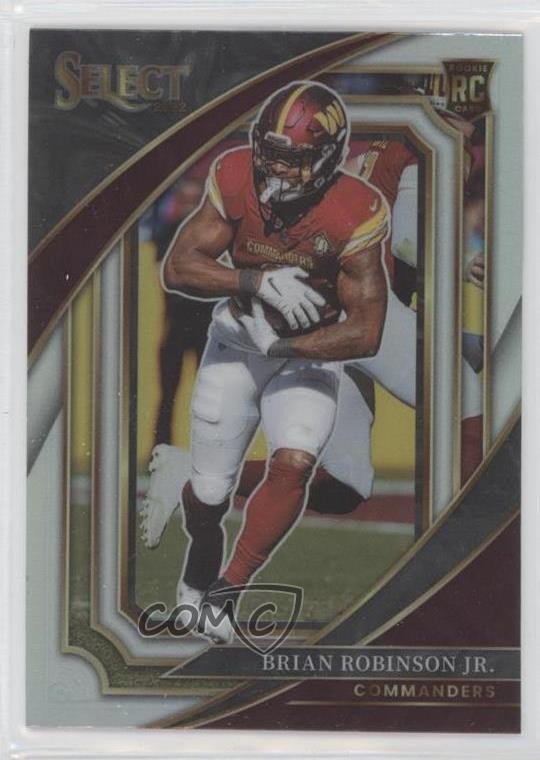 2022 Panini Select Suite Level Silver Prizm Brian Robinson Jr #310 Rookie RC