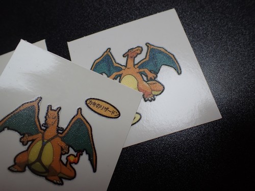 Pokemon Karte Daiichi Brot Promo Sticker Charizard x4 SET #5522 - Bild 14 von 21