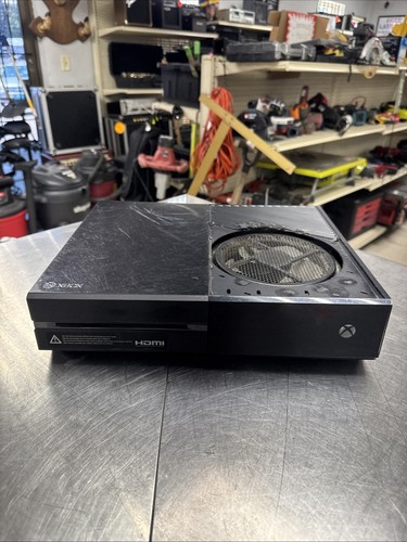 Black Microsoft XBOX One 1540 500GB Console System Only - PARTS - Picture 1 of 7