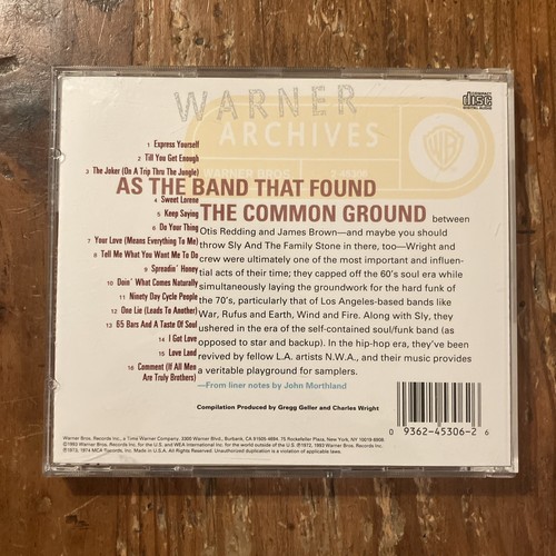 Charles Wright "Express Yourself: The Best Of" CD 1993 - Warner 9 45306-2 - Bild 2 von 4